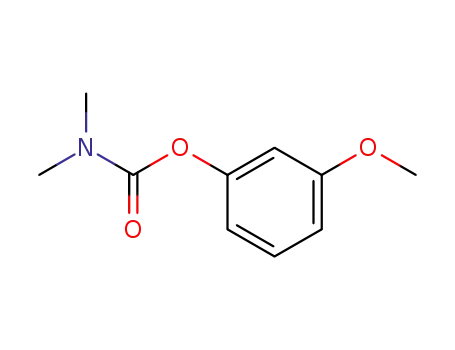 Molecular Structure of 7305-09-1 (Carbamic acid, dimethyl-, 3-methoxyphenyl ester)
