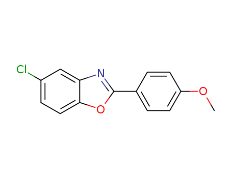 Benzoxazole, 5-chloro-2-(4-methoxyphenyl)-