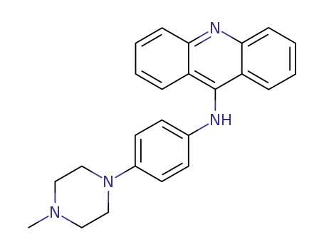 N-(4-(4-Methyl-1-piperazinyl)phenyl)-9-acridinamine