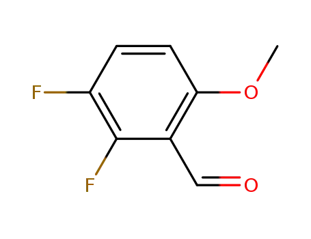 Molecular Structure of 187543-87-9 (2,3-DIFLUORO-6-METHOXYBENZALDEHYDE)
