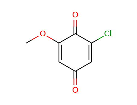 2,5-Cyclohexadiene-1,4-dione, 2-chloro-6-methoxy-