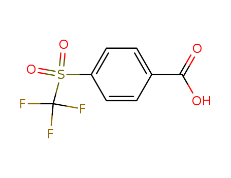 312-22-1 Benzoic acid, 4-[(trifluoromethyl)sulfonyl]-