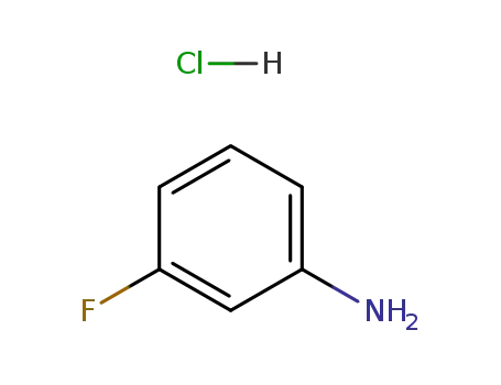 Molecular Structure of 1993-09-5 (3-FLUORO-PHENYLAMINE HCL)