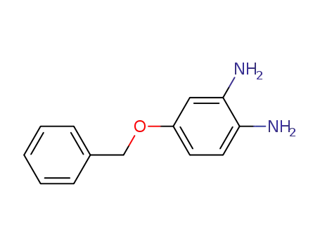 Molecular Structure of 41927-17-7 (4-BENZYLOXY-1,2-PHENYLENEDIAMINE)