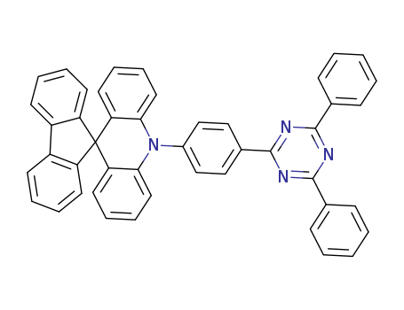 1980037-96-4,10-(4-(4,6-diphenyl-1,3,5-triazin-2-yl)phenyl)-10H-spiro[acridine-9,9'-fluorene],