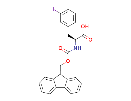 (R)-2-((((9H-FLUOREN-9-YL)METHOXY)CARBONYL)AMINO)-3-(3-IODOPHENYL)PROPANOIC ACID  CAS NO.478183-67-4
