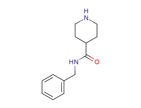 Molecular Structure of 101264-48-6 (N-BENZYLPIPERIDINE-4-CARBOXAMIDE HYDROCHLORIDE)