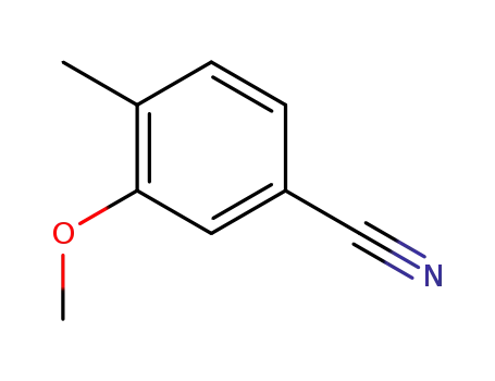 Molecular Structure of 3556-60-3 (3-METHOXY-4-METHYLBENZONITRILE)