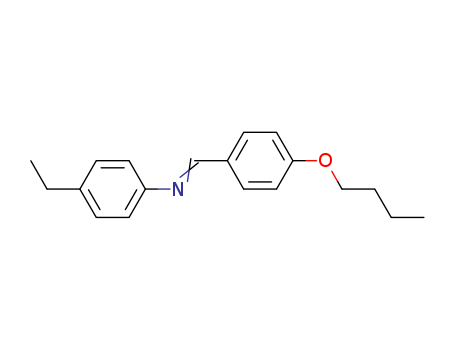 Benzenamine,N-[(4-butoxyphenyl)methylene]-4-ethyl- cas  29743-15-5