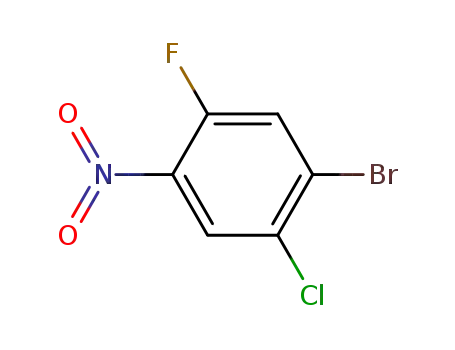 1-Bromo-2-chloro-5-fluoro-4-nitrobenzene