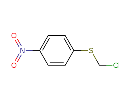 Molecular Structure of 7205-88-1 (Benzene, 1-[(chloromethyl)thio]-4-nitro-)
