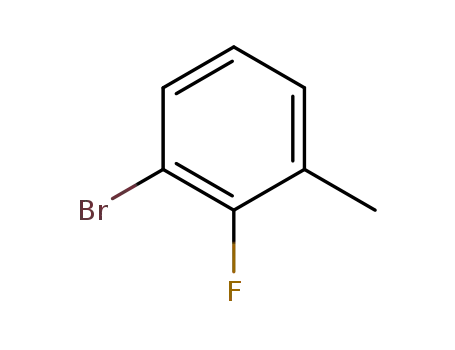 Molecular Structure of 59907-12-9 (3-Bromo-2-fluorotoluene)