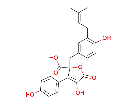 Molecular Structure of 87414-49-1 (BUTYROLACTONE I)