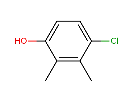 Molecular Structure of 1570-76-9 (4-CHLORO-2,3-DIMETHYLPHENOL)