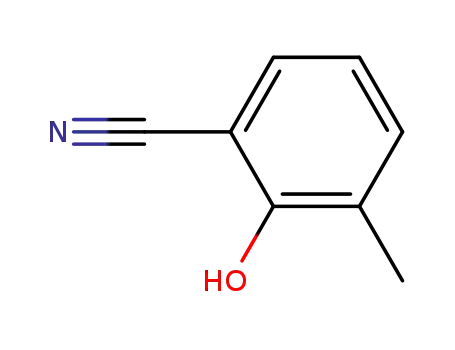 Molecular Structure of 13589-71-4 (2-Methyl-6-cyano- phenol)