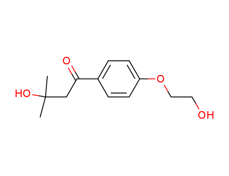 1-Butanone, 3-hydroxy-1-[4-(2-hydroxyethoxy)phenyl]-3-methyl-