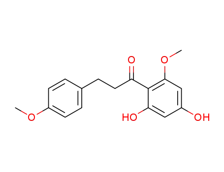 Molecular Structure of 75679-58-2 (2',4'-Dihydroxy-4,6'-diMethoxydihydrochalcone)