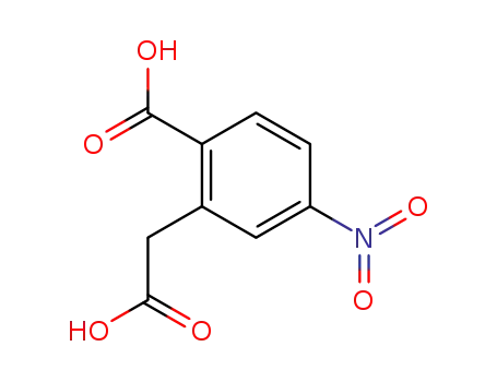 Molecular Structure of 39585-32-5 (4-Nitrohomophthalic acid)