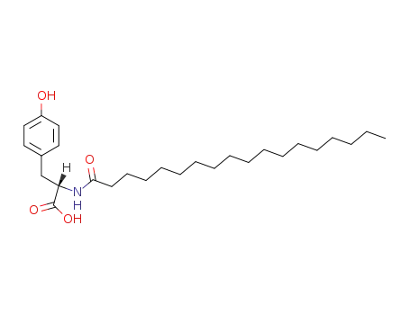 Molecular Structure of 57993-25-6 (N-stearoyltyrosine)