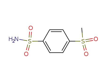 Molecular Structure of 667-24-3 (4-Methylsulfonylbenzenesulfonamide)