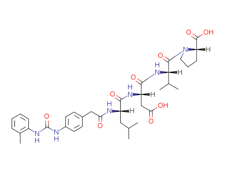 N-[(4-{[(2-Methylphenyl)carbamoyl]amino}phenyl)acetyl]-L-leucyl-L-α-aspartyl-L-valyl-L-proline