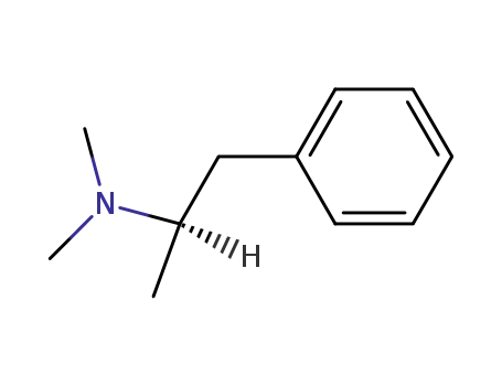 Molecular Structure of 52691-87-9 (Benzeneethanamine, N,N,a-trimethyl-, (R)-)