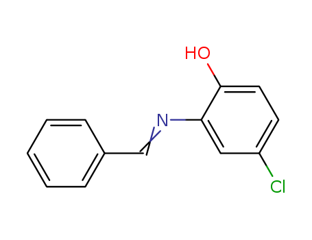 Phenol,4-chloro-2-[(phenylmethylene)amino]- cas  29644-82-4
