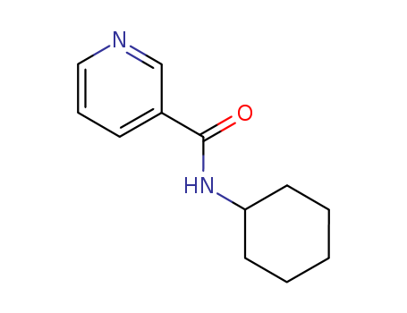 3-Pyridinecarboxamide,N-cyclohexyl- cas  10354-56-0