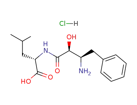 Molecular Structure of 100992-60-7 (EPIBESTATIN HYDROCHLORIDE)