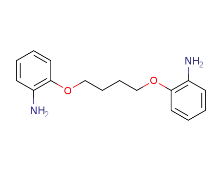 Molecular Structure of 77804-76-3 (Benzenamine, 2,2'-[1,4-butanediylbis(oxy)]bis-)