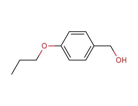 Molecular Structure of 90925-43-2 ((4-Propoxyphenyl)methanol)