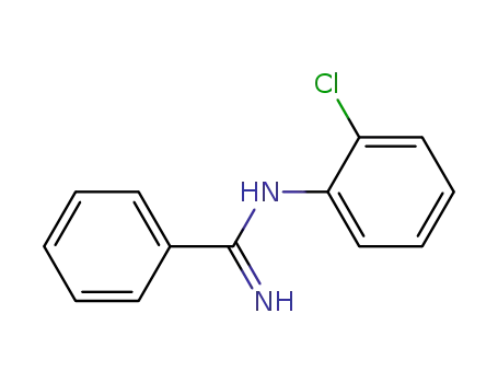 Benzenecarboximidamide, N-(2-chlorophenyl)-