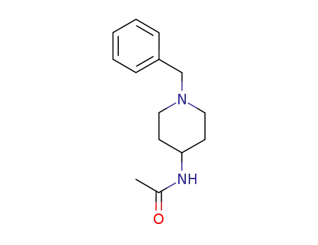 Molecular Structure of 50534-23-1 (4-Acetamido-1-benzylpiperidine)