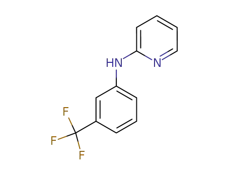 Molecular Structure of 24020-61-9 (2-Pyridinamine, N-[3-(trifluoromethyl)phenyl]-)