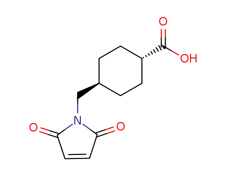 Molecular Structure of 69907-67-1 (Trans-4-(Maleimidomethyl)cyclohexanecarboxylic Acid)