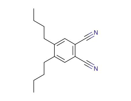 Molecular Structure of 78763-84-5 (1,2-Benzenedicarbonitrile, 4,5-dibutyl-)