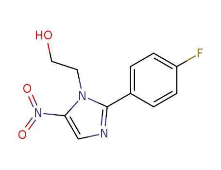 1H-Imidazole-1-ethanol,2-(4-fluorophenyl)-5-nitro- cas  4548-15-6