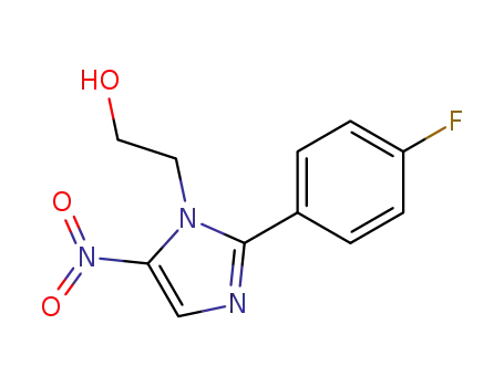 Molecular Structure of 4548-15-6 (Flunidazole)