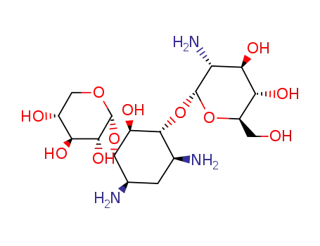 Molecular Structure of 55715-66-7 (gentamicin A2)