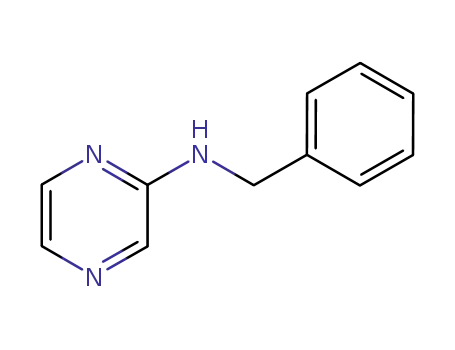 Molecular Structure of 7375-45-3 (BENZYL-PYRAZIN-2-YL-AMINE)