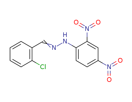 Benzaldehyde,2-chloro-, 2-(2,4-dinitrophenyl)hydrazone