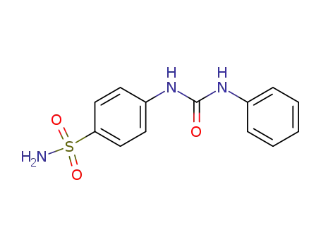 Molecular Structure of 23761-01-5 (4-[(phenylcarbamoyl)amino]benzenesulfonamide)