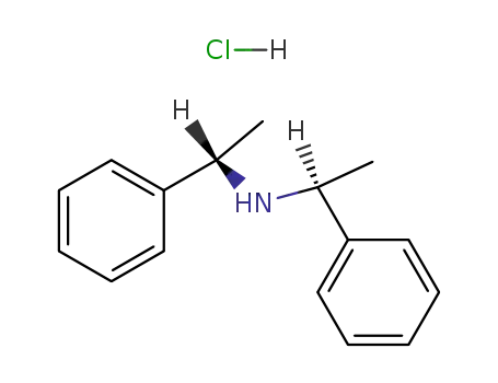 Molecular Structure of 40648-92-8 ((-)-BIS[(S)-1-PHENYLETHYL]AMINE HYDROCHLORIDE)