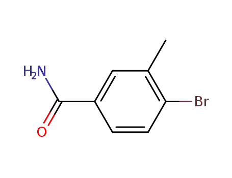 Molecular Structure of 170229-98-8 (4-BROMO-3-METHYLBENZAMIDE)