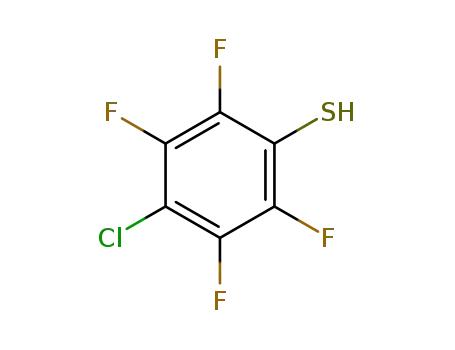 Molecular Structure of 13634-93-0 (4-CHLORO-TETRAFLUOROTHIOPHENOL)