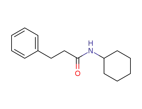 Molecular Structure of 10264-23-0 (N-cyclohexyl-3-phenylpropanamide)