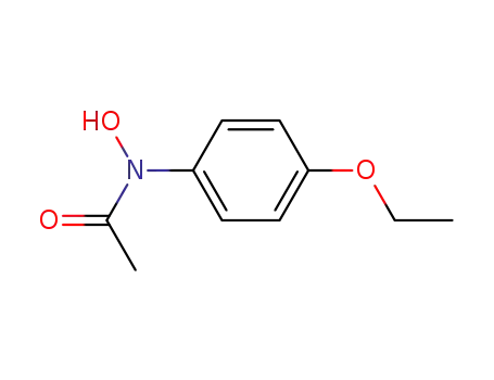 Molecular Structure of 19315-64-1 (N-hydroxyphenacetin)