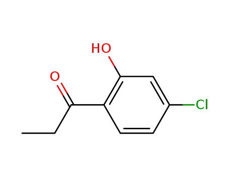 Molecular Structure of 1127-97-5 (1-(4-CHLORO-2-HYDROXYPHENYL)PROPAN-1-ONE)