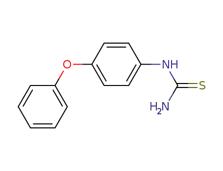 Molecular Structure of 76839-21-9 (4-PHENOXYPHENYLTHIOUREA)