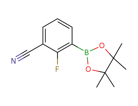 2-Fluoro-3-(4,4,5,5-tetramethyl-1,3,2-dioxaborolan-2-YL)benzonitrile